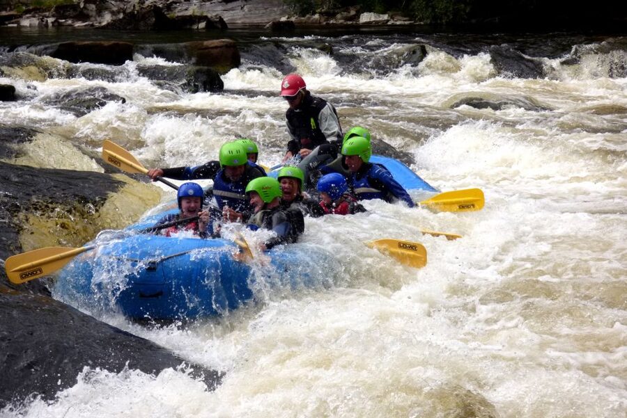 Aberfeldy: Rafting on the River Tay - The 30-minute briefing that sets the tone