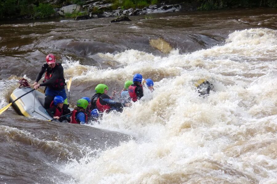 Aberfeldy: Rafting on the River Tay - At Splash White Water Rafting in Aberfeldy