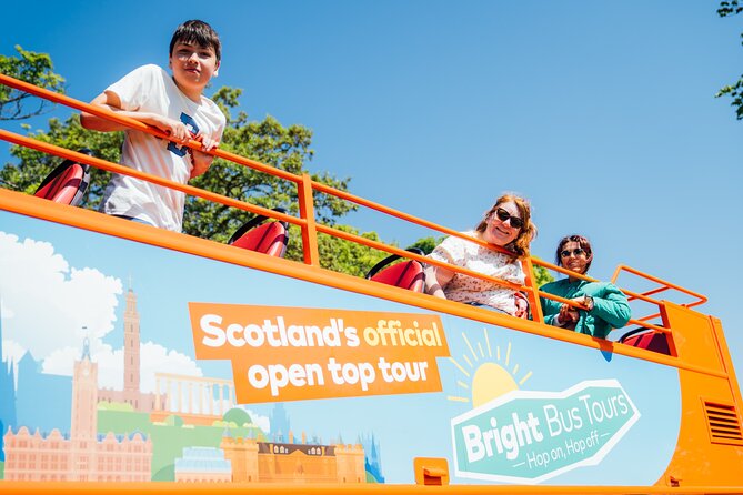Big Bus Edinburgh Hop-On Hop-Off City and Britannia Bus Tour - Open-top views, Edinburgh weather, and bus comfort