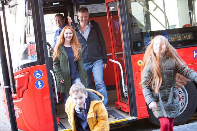 City Sightseeing Edinburgh Hop-On Hop-Off Bus Tour + Kids Go Free - John Knox House and Canongate: the Royal Mile from below