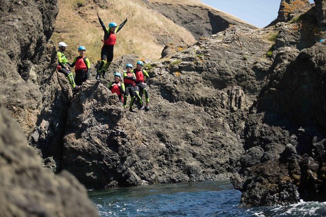Coasteering Day Trips from Edinburgh - Getting suited up for Scottish water