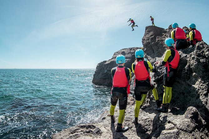 Coasteering Day Trips from Edinburgh - Cliff jumps with room to choose