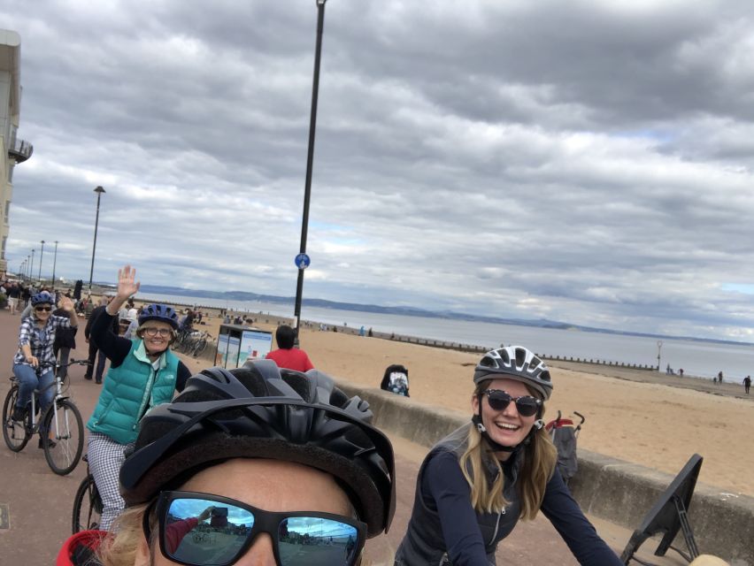 Edinburgh: Cycle Tour to the Coast (family friendly) - Riding beneath Arthur’s Seat in the Innocent Railway Tunnel
