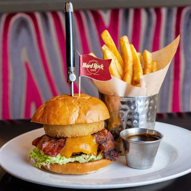 Edinburgh: Hard Rock Cafe with Set Menu for Lunch or Dinner - Key points to know before booking