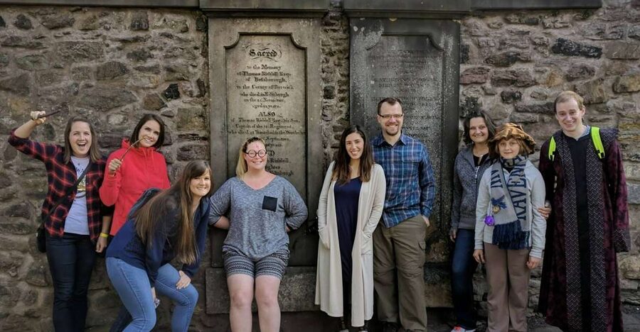 Edinburgh: Harry Potter Wizard Walking Tour, Kids Join Free - Old Town streets and the Elephant Café
