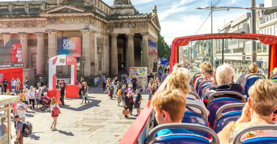 Edinburgh: Royal Attractions with Hop-On Hop-Off Bus Tours - Walking the Royal Mile to Holyroodhouse