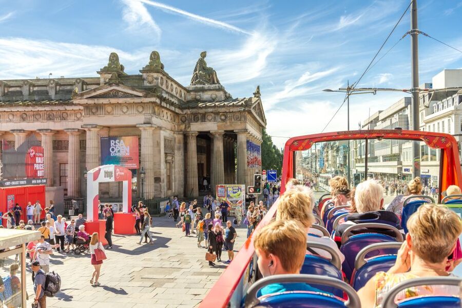 Edinburgh: Royal Attractions with Hop-On Hop-Off Bus Tours - What the three bus routes add