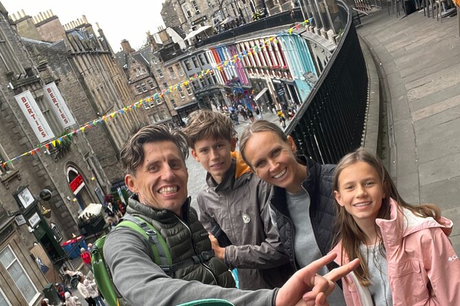 Edinburgh's Amazing Harry Potter Walking Tour - Kids Free! - Old Town landmarks between the Potter stops