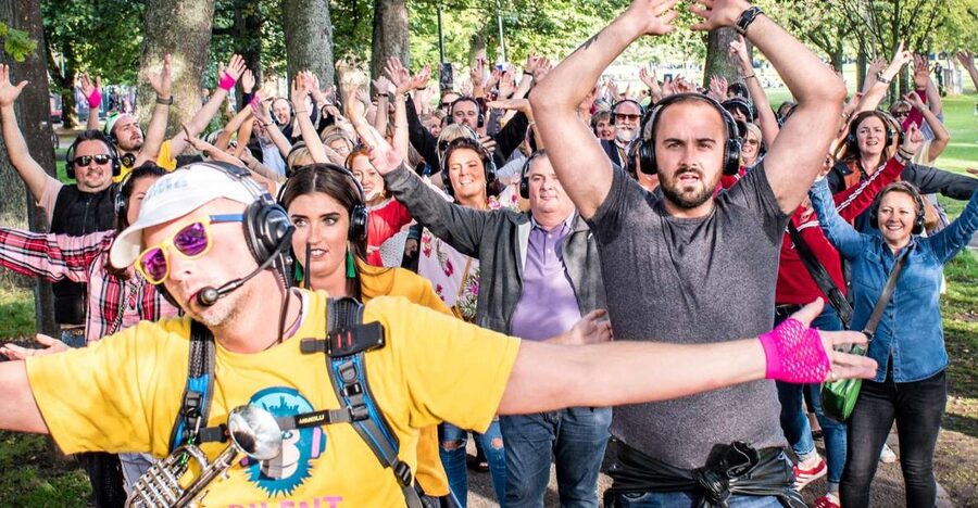 Edinburgh: Silent Disco Adventure Tour - Getting past the first five minutes