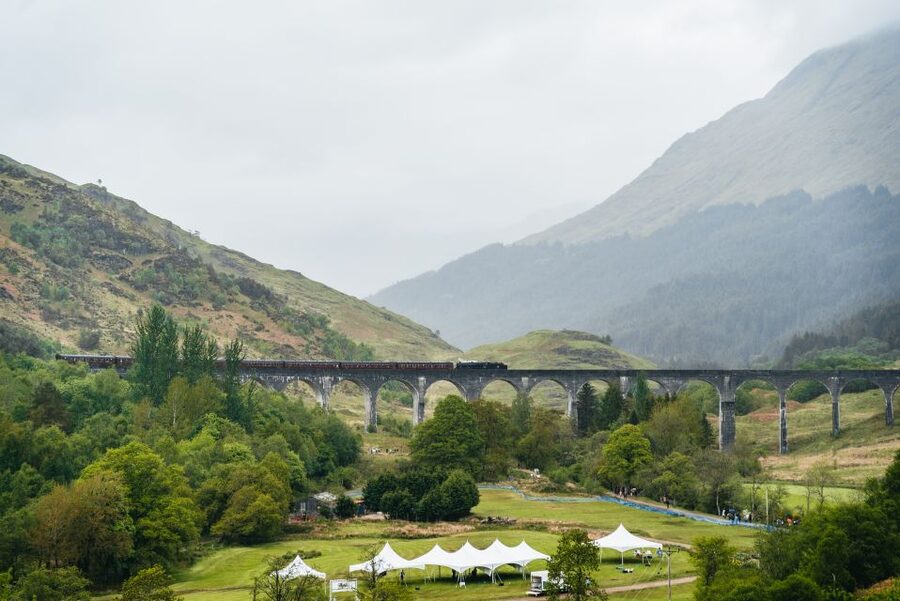From Edinburgh: Magical Highlands Tour with Jacobite Train - Crossing Rannoch Moor and entering Glencoe