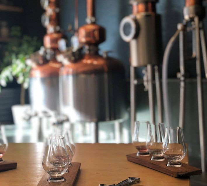 Haggis paired with whisky & gins in 56 North distillery! - What Your Two Hours at 56 North Look Like