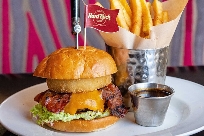 Hard Rock Cafe Edinburgh with Set Menu for Lunch or Dinner - Choosing between the Acoustic and Electric menus