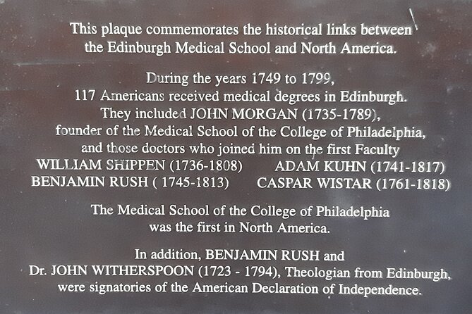 Medical and Surgical History of Edinburgh - Private Walking Tour - Starting on the Royal Mile at Hunter Square