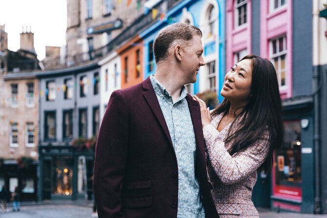 Private Photoshoot in Edinburgh with a Professional Photographer - Starting at Mary’s Milk Bar in the Grassmarket