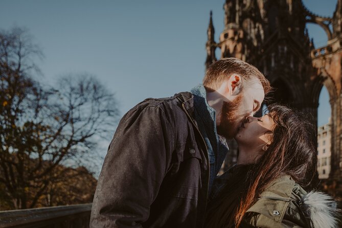Private Photoshoot in Edinburgh with a Professional Photographer - Dugald Stewart Monument and Calton Hill views