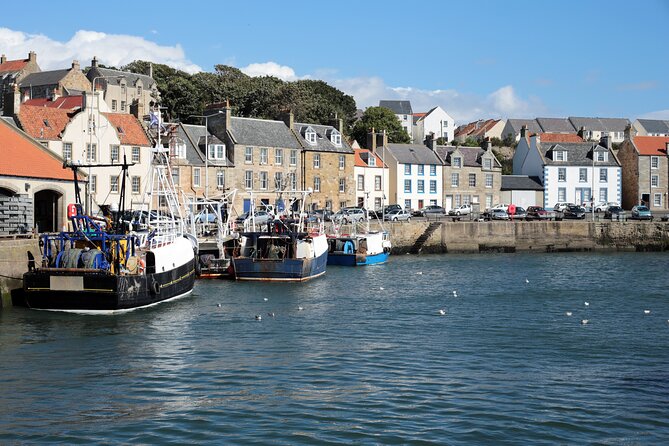 Privately Guided St Andrews & Fife Day Tour from Edinburgh - Lunch at Tom Morris Grill