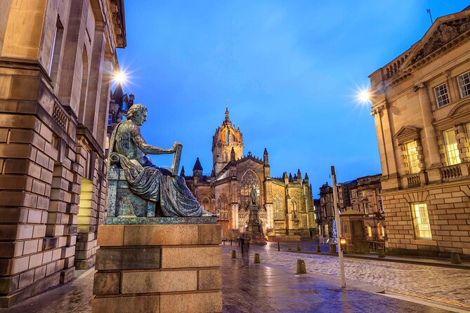 Royal Mile, Edinburgh Walking Tour with Audioguide - The Heart of Midlothian and St Giles’ Cathedral
