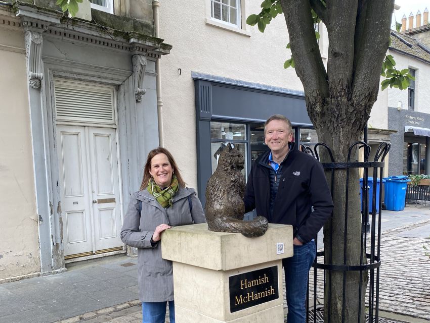 St Andrews: Town Highlights Private Guided Walking Tour - Hamish McHamish, the Town Hall, and Local Character