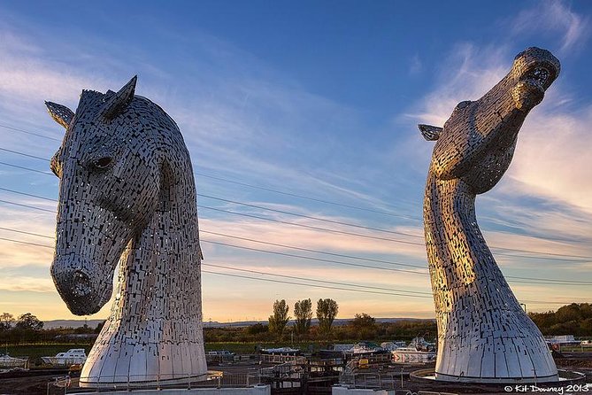 Stirling, Highlands & Distillery in Spanish - Killin and Loch Tay add water and open scenery