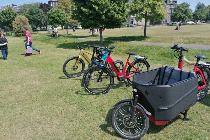Stunning Edinburgh E-bike Tour max 10 people small group - Starting at Artisan Coffee Leith
