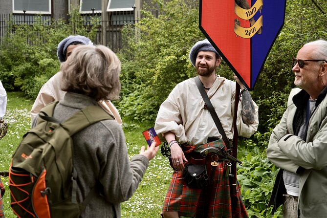 The History Behind Outlander Tour - Mercat Cross and Parliament Square: setting the Jacobite stage