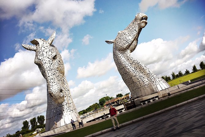 Warriors & Wilderness: Braveheart & Stirlingshire Day Trip - The Kelpies and The Helix finish